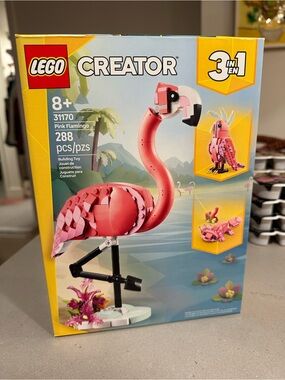 Lego Creator 3-in-1 Wild Animals: Pink Flamingo #31170